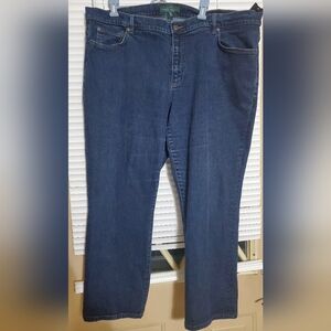 LRL Ralph Lauren Jeans Co. Blue Denim Jeans, 22w